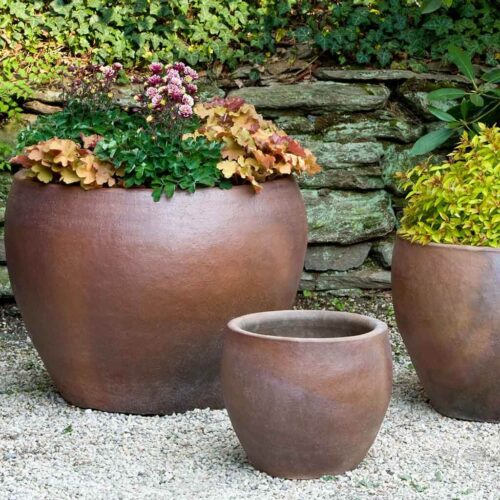 Kon Tum Planter (asian Earthenware Terracotta) contemporary, terracotta, terra cotta, garden, planter