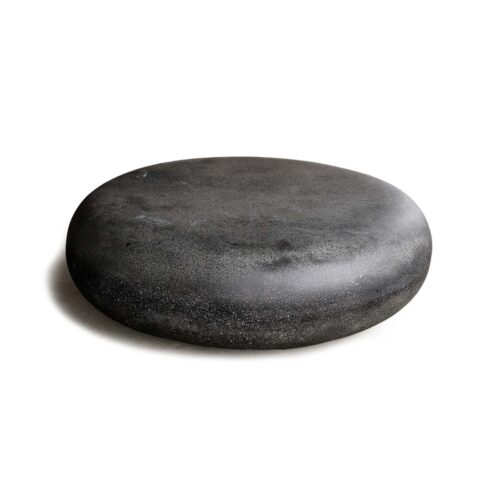 36in Pebble Coffee Table Coal Stone
