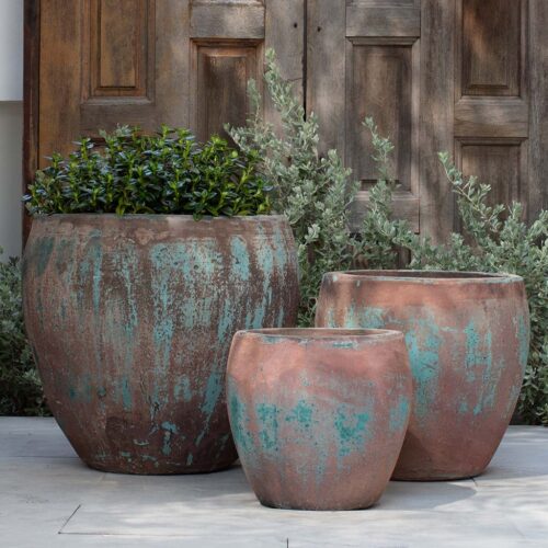 Cove Planter (terracotta In Vicolo Rustico) contemporary, terracotta, terra cotta, garden, planter