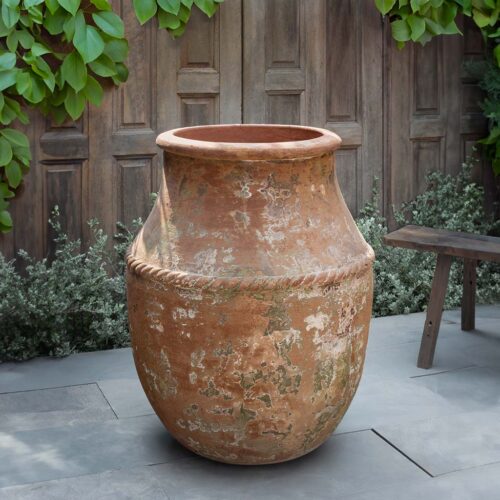 Siracusa Jar (terracotta In Vicolo Mattone) contemporary, terracotta, terra cotta, garden, planter