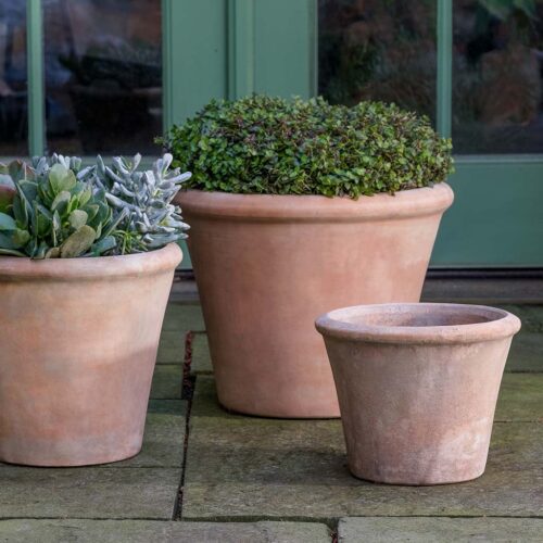 Cortona Planter Set, Small (terracotta) contemporary, terracotta, terra cotta, garden, planter