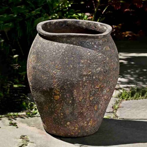 6601 6501 Cardenas Jar Angkor S 1 Glazed Pottery contemporary, terracotta, terra cotta, garden, planter