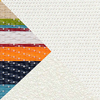 Aluminum White, Twitchell Green Barcode, Cushion Sunbrella Canvas White