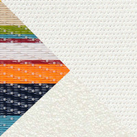 Aluminum White, Twitchell Green Barcode, Cushion Sunbrella Canvas White