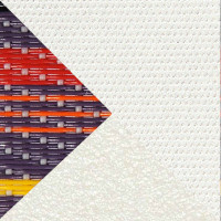 Aluminum White, Twitchell Red Barcode, Cushion Sunbrella Canvas White