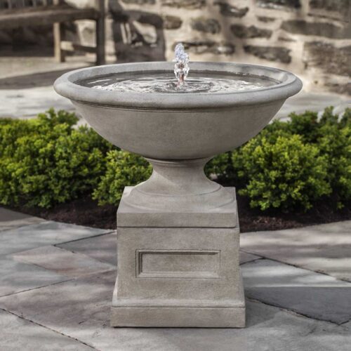 Aurelia Fountain Material: Cast Stone Finish: Greystone