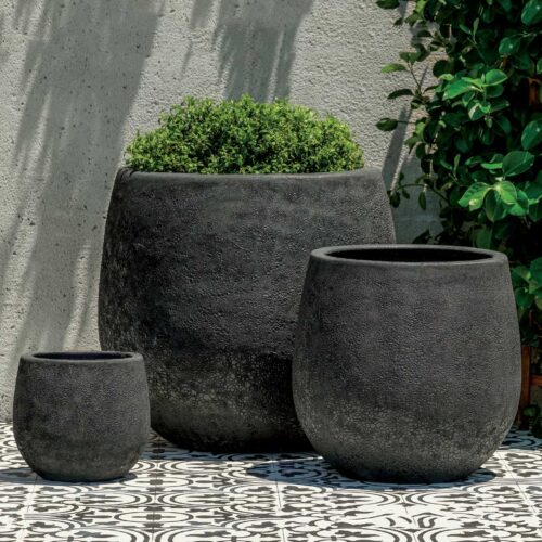 Baleares Planters (terracotta In Volcanic Coral)