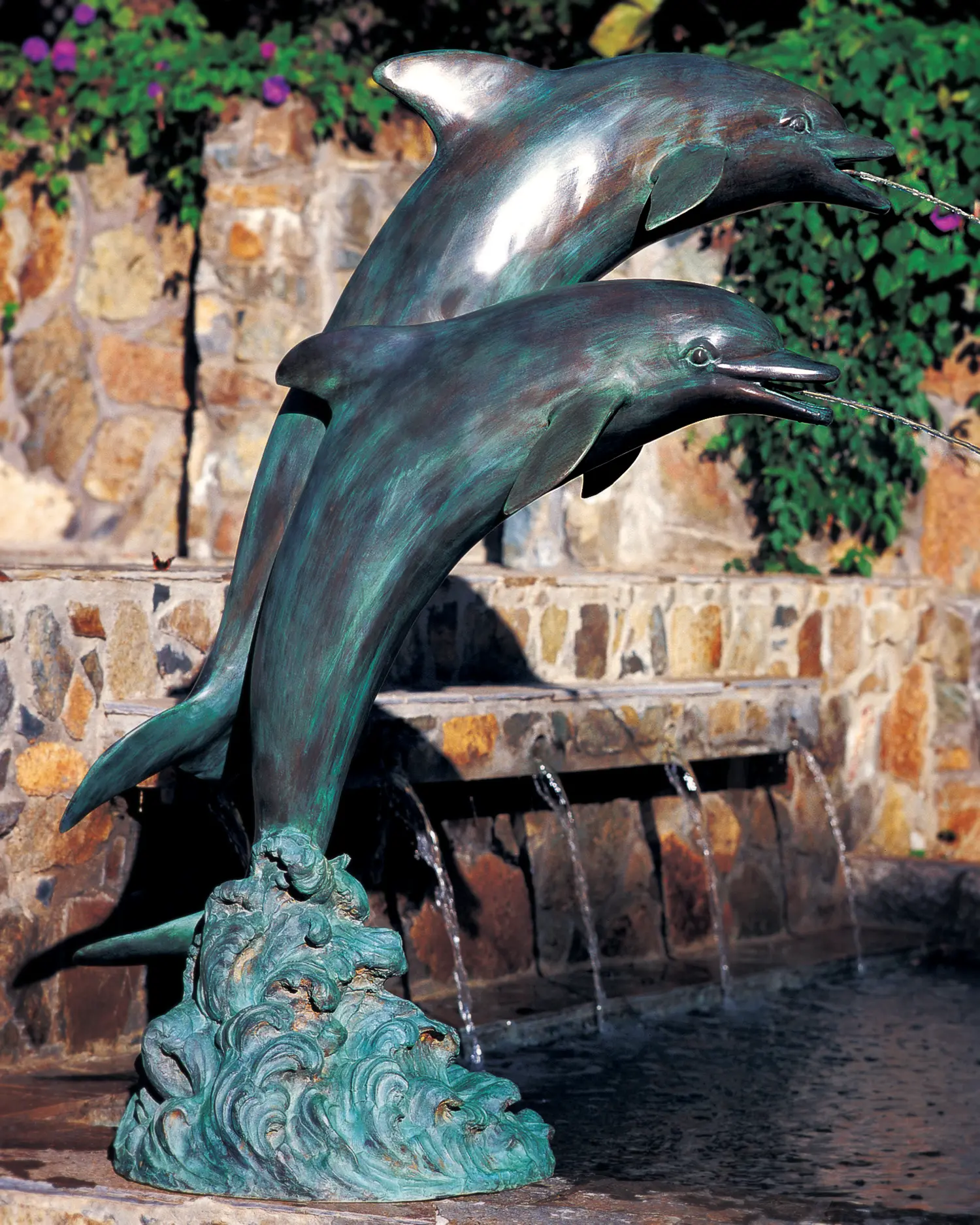 Dolphin Pair Fountain