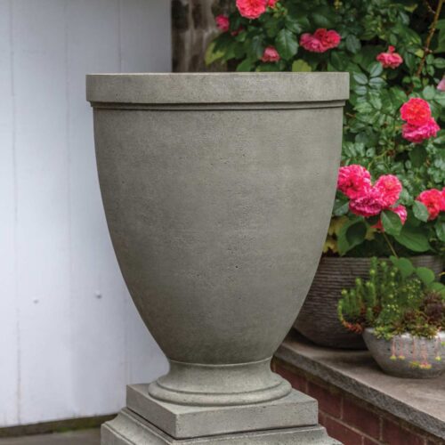Capitol Hill Urn (cast Stone In Alpine Stone Finish)
