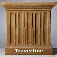 Cast Stone Finish-Travertine Cast Stone Finish Travertine