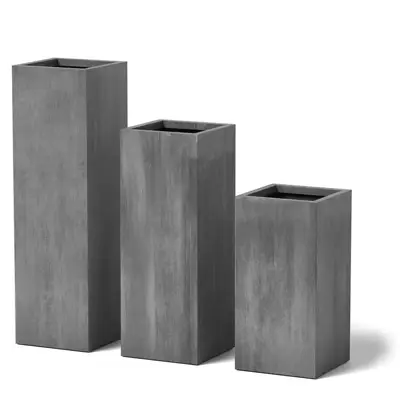 Column Shape Planters planters