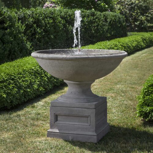 Condotti Fountain (ft 280) Material: Cast Stone Finish: Alpine Stone