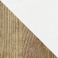 Drift Look Teak Original Finish, Hpl Alpes White