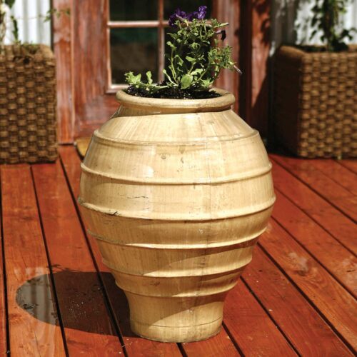 Greek Jar Planter (gfrc In Ancient Finish)
