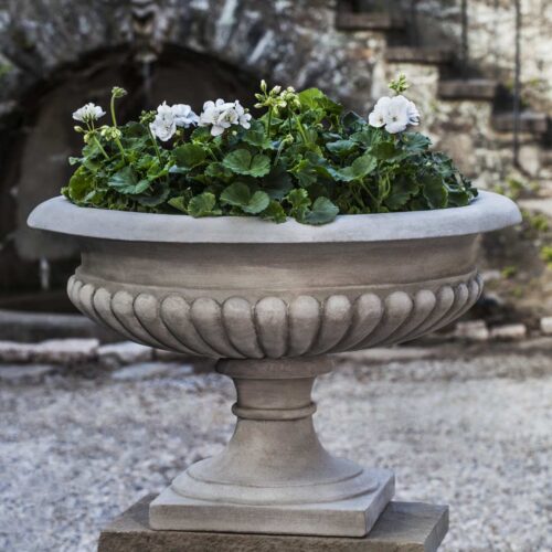 Kingscote Urn (cast Stone In Alpine Stone Finish)