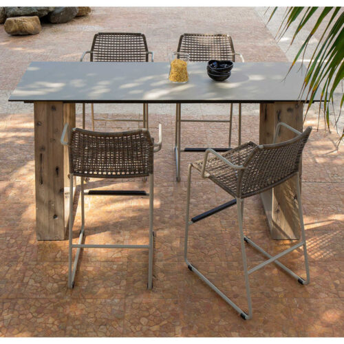 Mamagreen Aiko Bar Manda Bar Armchair Aluminum