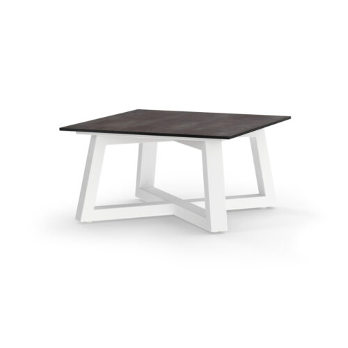 Mg15822 F03 T52 Mono Square Table Medium (hpl), Aluminum White, Hpl Laterite