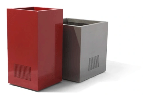 Metal Planters With Integrated Speakers metal planters with integrated speakers