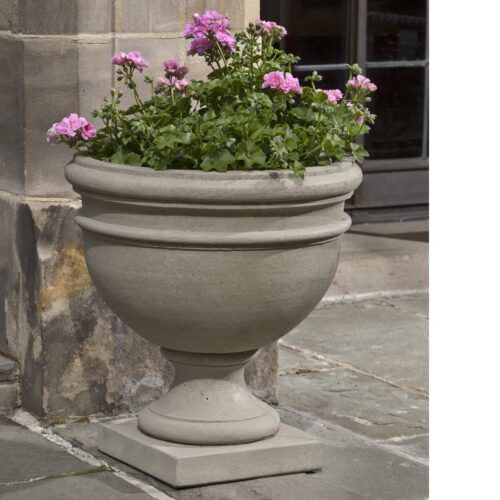 Montgomery Urn (cast Stone In Verde Finish)