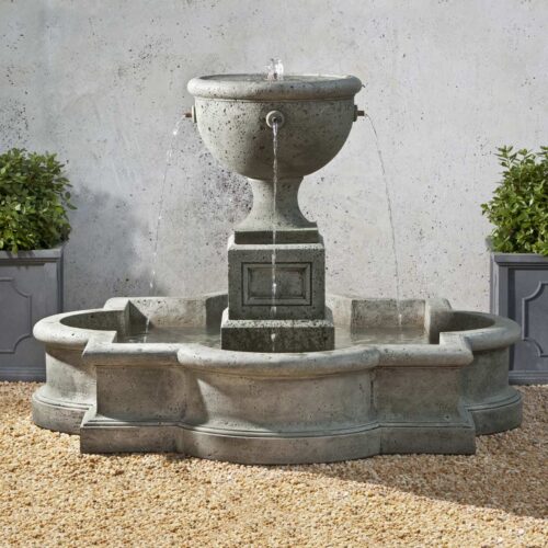 Navonna Fountain Material: Cast Stone Finish: Alpine Stone