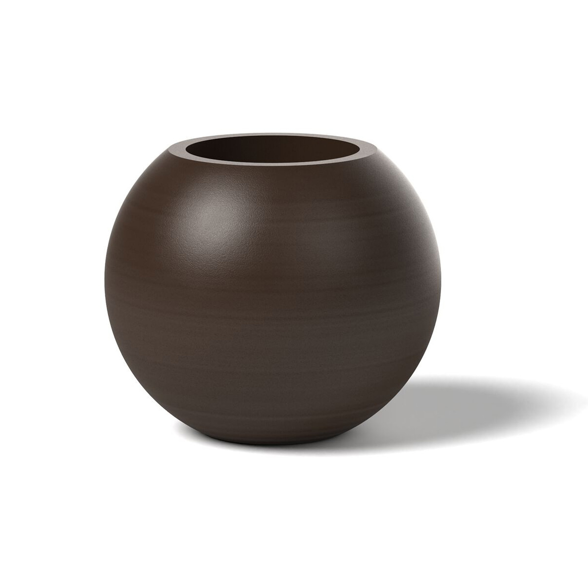 Orb Planter – Material: Aluminum – Finish: Bronze Orb Planter Material: Aluminum Finish: Bronze orb planter trees metal aluminum