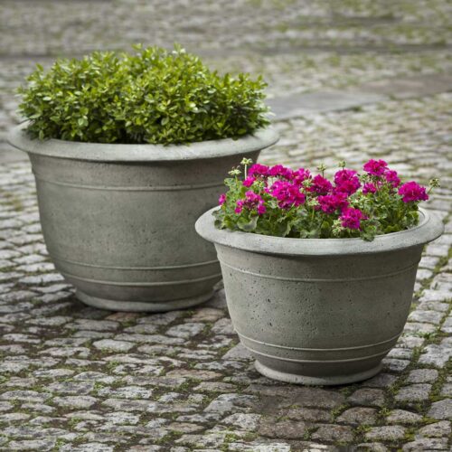 Padova Planters (cast Stone In Alpine Stone Finish) cast stone, garden, traditional, planter, urn