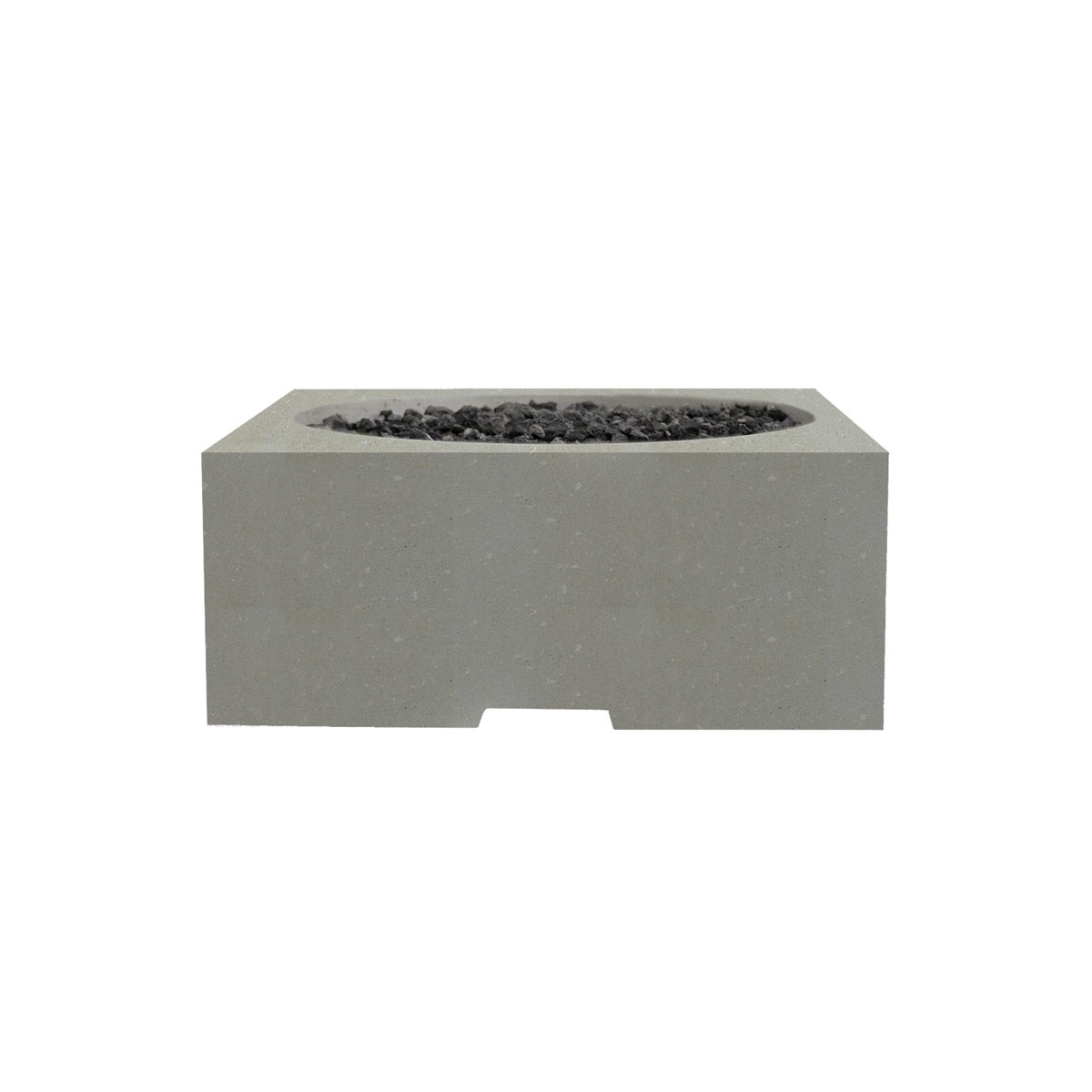 Piazza Fire Table (glass Fiber Reinforced Cement In Natural)