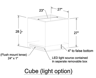 Planter Cube with LED light Planter Cube With Led Light planters with led lighting
