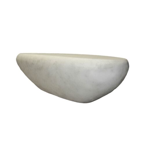 River Stone Coffee Table 78in (fiberglass Resin And Aggregate In Natural Stone Finish)