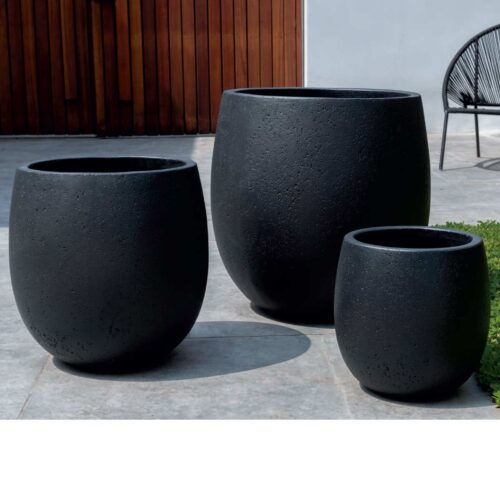 Sandos Planters Material: Fiber Cement Finish: Playa Noche