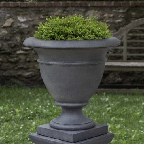 St James Urn (cast Stone In Lead Antique Finish)