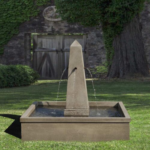 St Remy Fountain (cast Stone In Verde Finish)