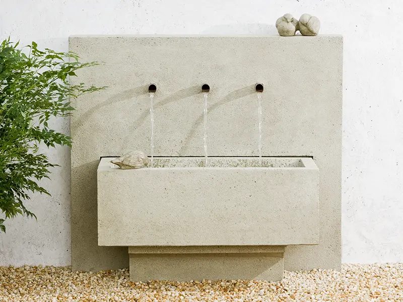 Wall Fountain Styles fountains