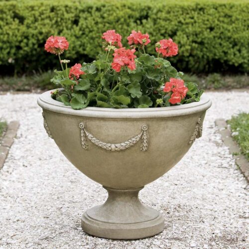Williamsburg Neoclassic Urn (cast Stone In Verde Finish)