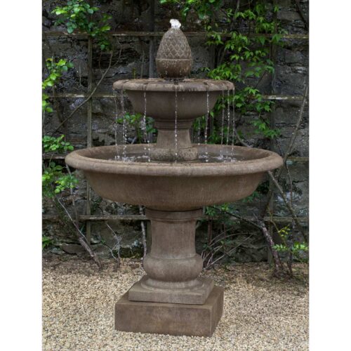 Wiltshire Fountain (cast Stone In Aged Limestone Finish)