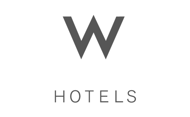 Yard Art Client Logos W Hotels metal planters