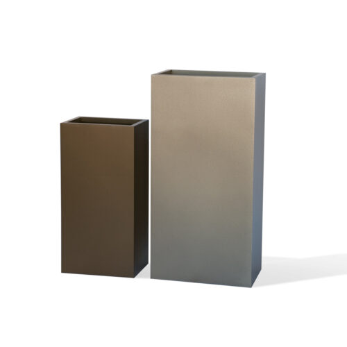 Bar Planter Material: Aluminum Finish: Silver And Bronze garden planter bar garden decor slab contemporary