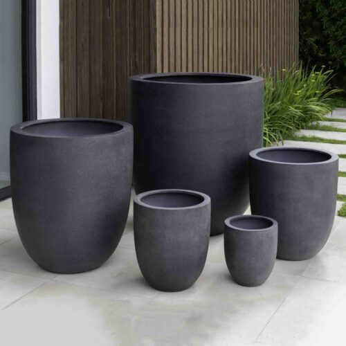 Bradford Planters (charcoal Premium Lite Fiberglass)