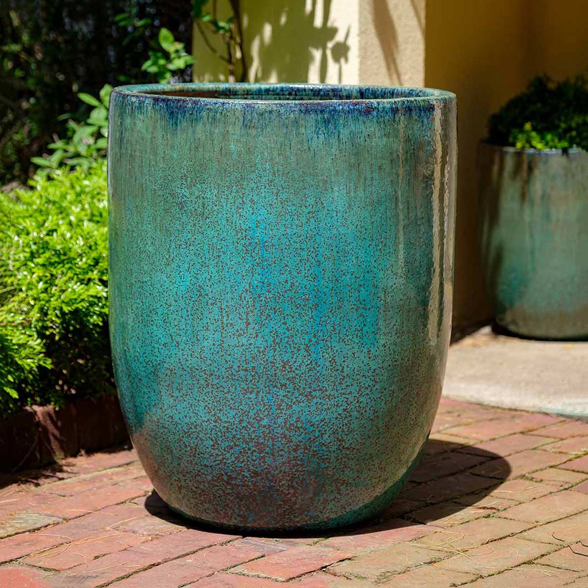 Brantome Planters (terracotta In Weathered Copper Glaze)