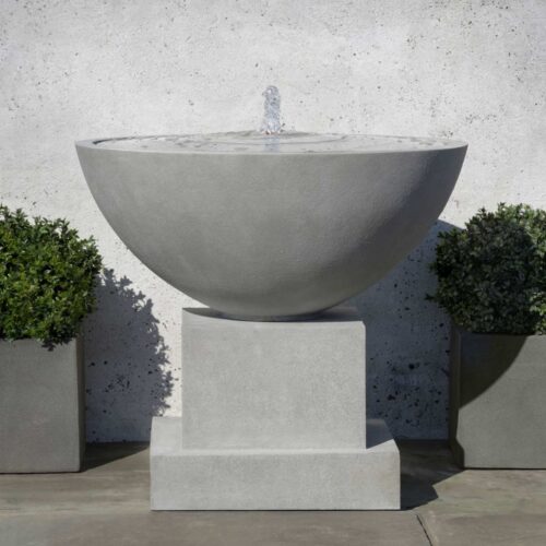 Darien Plinth Fountain Material: Gfrc Finish: Alpine Stone