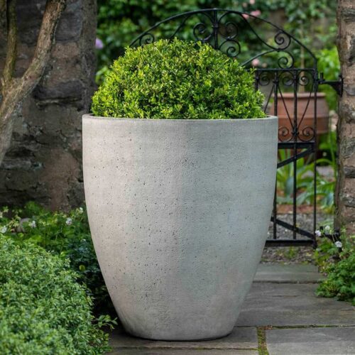 Design Urb Series 3 Planter (p 916) Cast Stone In Greystone Finish