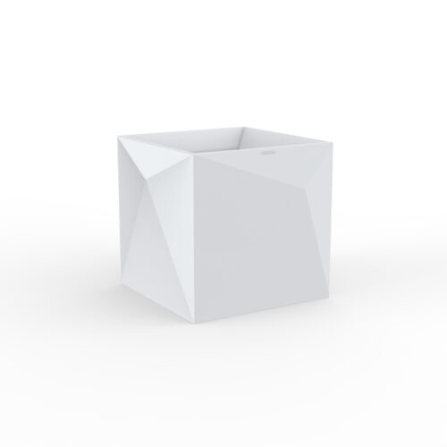 Faz Cube Planter (polyethylene In White)