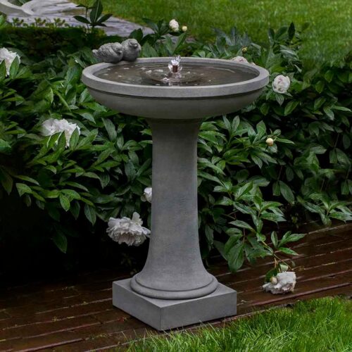 Juliet Fountain (cast Stone In Alpine Stone Finish)