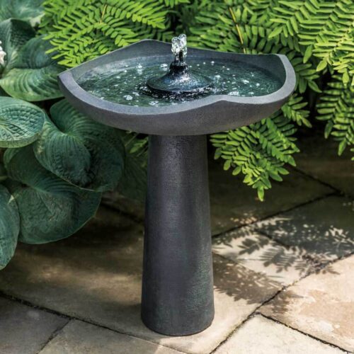 Oslo Fountain Medium (cast Stone In Lead Antique) modern fountain, cast stone