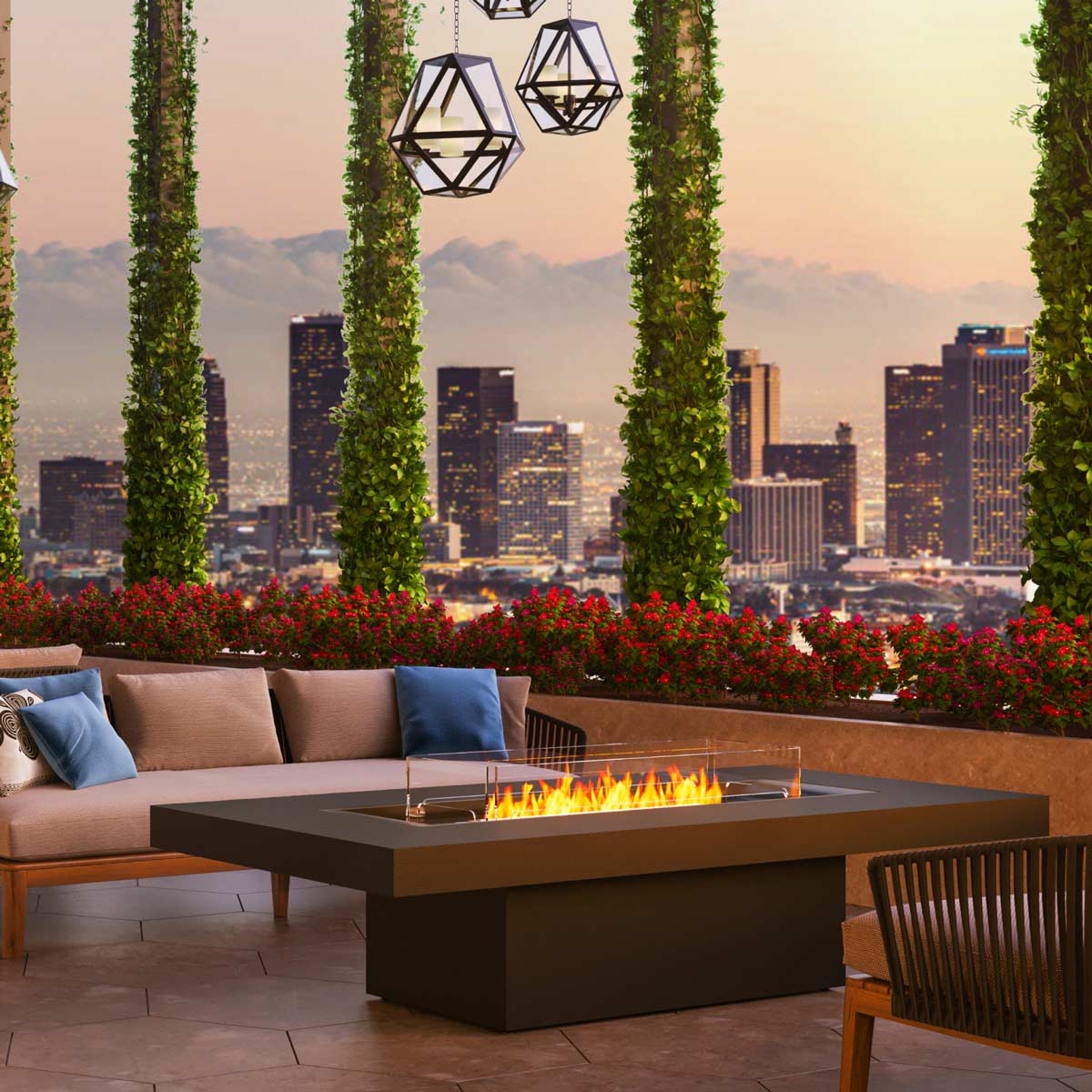 Gin 90 Chat Fire Pit Table