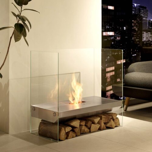 Igloo Designer Fireplace Indoor Application