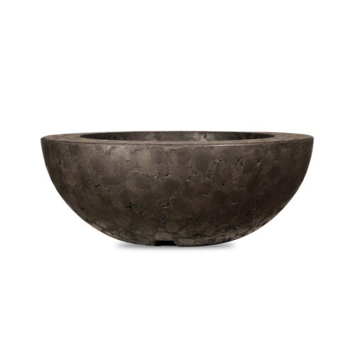 Legacy Round Low Fire Table Material: Gfrc Finish: Lava