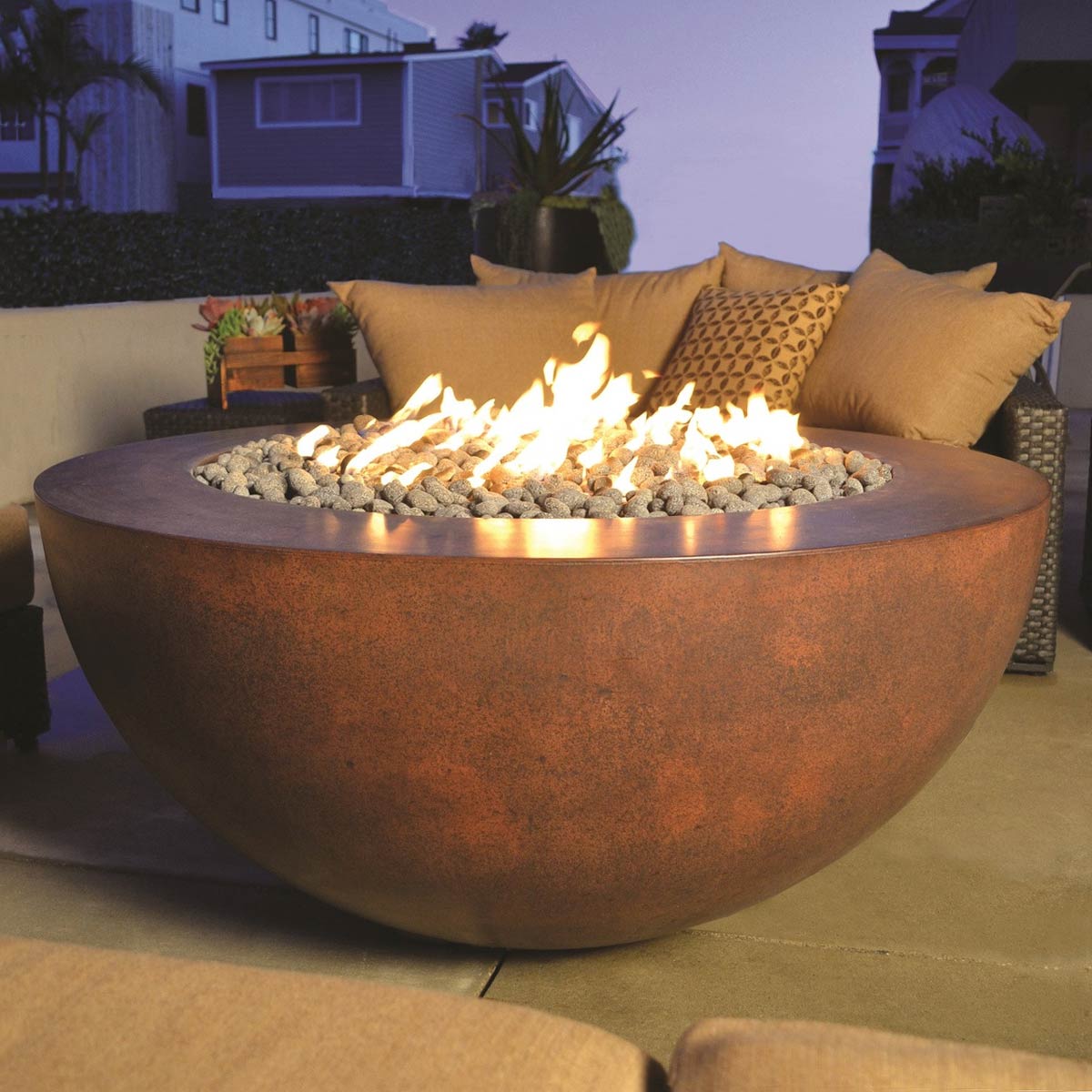 Legacy Round Fire Table 41697