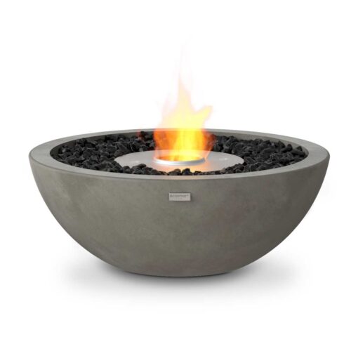 Mix 600 Fire Pit Bowl In Natural, Stainless Steel Burner