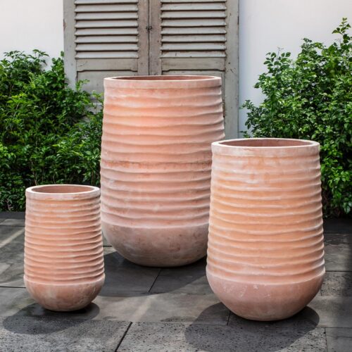 Olmos Planter Set (Terra Cotta in natural)